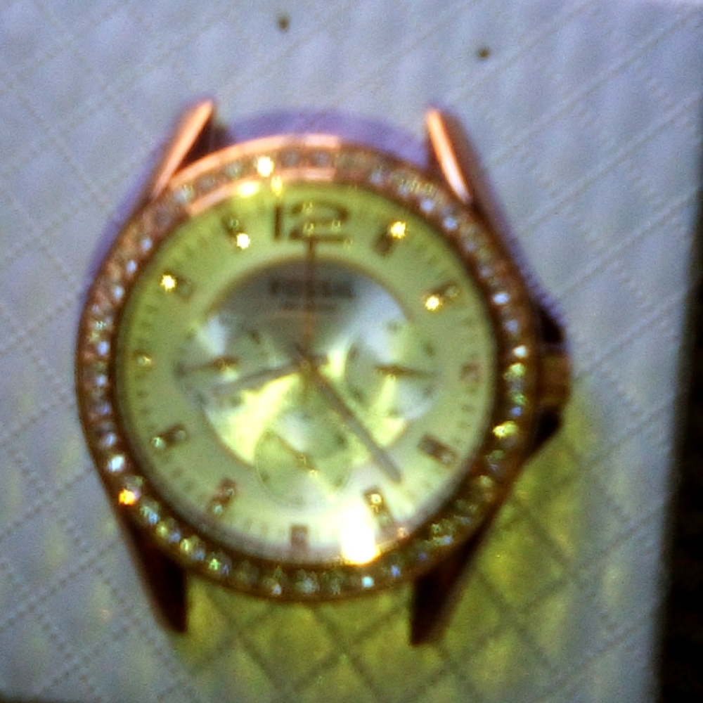 Rose gold Fossil face... 2 For $20